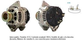 Cevam 4910 - ALTERNADOR RENAULT SAFRANE