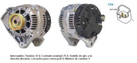 Cevam 4955 - ALTERNADOR RENAULT CLIO-KANGOO-TWINGOO