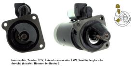 Cevam 8597 - MOTOR DE ARRANQUE (ES)AGRIFULL FIAT