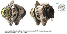 Cevam 9372 - ALTERNADOR MITSUBISHI PAJERO-MONTERO