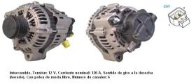 Cevam 9402 - ALTERNADOR HYUNDAI-KIA LANTRA-ELANTRA-SANTA