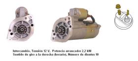 Cevam 9540 - MOTOR DE ARRANQUE MITSUBISHI PAJERO-MONTERO