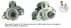 Cevam 9577 - MOTOR DE ARRANQUE NISSAN ALMERA-ALMERA TINO