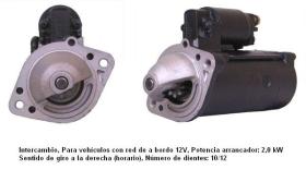 Cevam 9684 - MOTOR DE ARRANQUE MITSUBISHI GALANT-L200-PAJERO