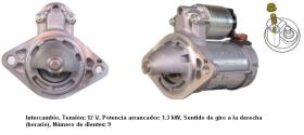 Cevam 9715 - MOTOR DE ARRANQUE TOYOTA AVENSIS-COROLLA VERSO