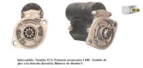 Cevam 9729 - MOTOR DE ARRANQUE ISUZU-OPEL CAMPO-TROOPER-MONTERE