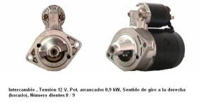 Cevam 9747 - MOTOR DE ARRANQUE SUZUKI SAMURAI-SANTANA-VITARA-X9