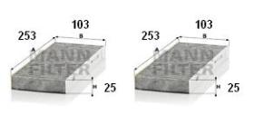 Mann CUK260132 - [*]FILTRO HABITACULO