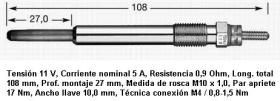 NGK 1441 - CALENTADOR / TAMBIEN DP