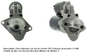 Cevam 3145 - MOTOR DE ARRANQUE OPEL
