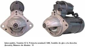 Cevam 3187 - MOTOR DE ARRANQUE BMW 330-525-530-730-X5