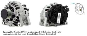 Cevam 4709 - ALTERNADOR PSA NEMO-BIPPER