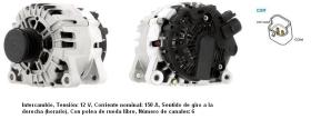Cevam 4892 - ALTERNADOR PSA C3-C4-DS3-207-308-5008