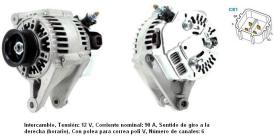 Cevam 9320 - ALTERNADOR TOYOTA AURIS-AVENSIS