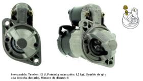 Cevam 9782 - MOTOR DE ARRANQUE HYUNDAI-KIA I30-COUPE-CEE'D-SPOR