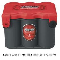 Optima RTF42 - BATERIA OPTIMA REDTOP 50AH 815EN