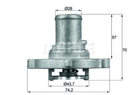 Mahle TI12287D - TERMOSTATO