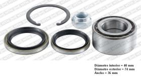 Snr R17336 - KITS DE RODAMIENTO DE RUEDA