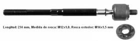 Eurocom Lemforder ZF 30671 - ROTULA AXIAL RENAULT AVANTIME (DE0_)