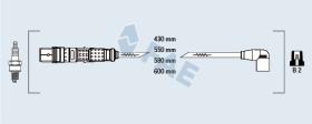  85871 - CABLE DE BUJIA ANTIPARASITARIO