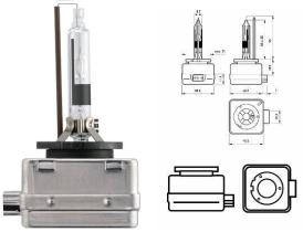 Philips 85409VIC1 - LAMPARA D1R VISION