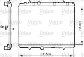 Valeo 735608 - RADIADOR PEUGEOT 308