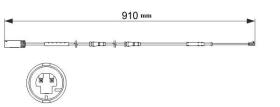Bosch 1987473522 - SONDA DESGASTE P.SBB