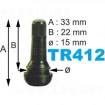 Recambios para Neumáticos TR412 - VALVULA BOLSA 100 UNIDADES