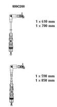 Bremi BC939C200 - JGO. CABLES ENCENDIDO