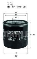 Mahle OC9771 - FILTRO DE ACEITE        [*]