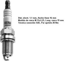 Beru Z333 - SPARK PLUG Z333 12 FR-6 DPUX