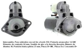 Cevam 3166 - MOTOR DE ARRANQUE