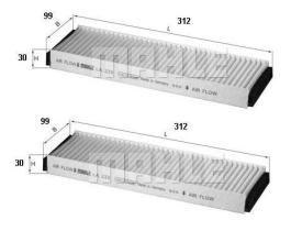 Mahle LA239S - [*]FILTRO HABITACULO