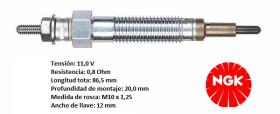 NGK 90066 - CALENTADOR CERAMICO