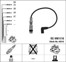 NGK 44316 - JUEGO CABLES