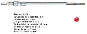 NGK 94251 - CALENTADOR METALICO