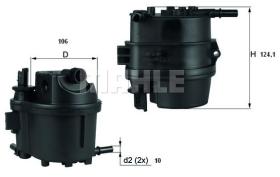 Mahle KL779 - FILTRO COMBUSTIBLE CON SENSOR           [*]