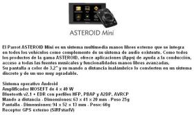 PARROT ASTEROIDMINI - KIT MANOS LIBRES PARROT ASTEROID MINI