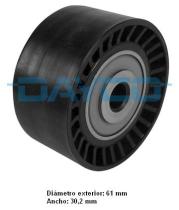 Dayco ATB2609 - POLEAS,TENSORES,TAPAS AUTO