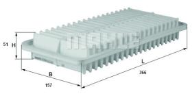 Mahle LX2634 - FILTRO DE AIRE         [*]