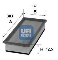 Ufi 3047000 - FILTRO AIRE SUBARU,TOYOTA