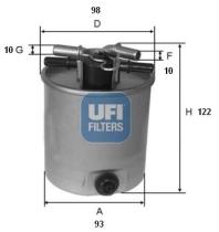  5539200 - FILTRO GASOIL RENAULT,SUZUKI