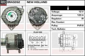 Delco Remy DRA0262 - LD REMAN FORD,NEW HOLLAND TM190