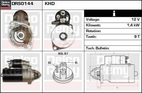 Delco Remy DRS0144 - LD REMAN DEUTZ DITER