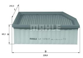 Mahle LX14792 - FILTRO DE AIRE                [*]