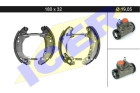 Icer 79KT0060 - KIT DE FRENOS PREMONTADO