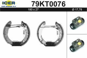  79KT0076 - KIT DE FRENOS PREMONTADO