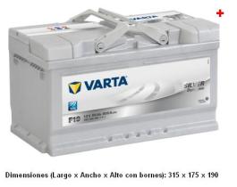 Varta F19 - BATERIA SILVER DYNAMIC 12V 85AH 800EN