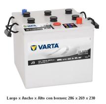 Varta J3 - PROMOTIVE BLACK-HUMEDA 12V 125AH 950 EN