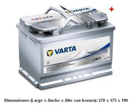  LA70 - BATERIA PROFESSIONAL DUAL PURPOSE AGM 12V 70AH 760EN